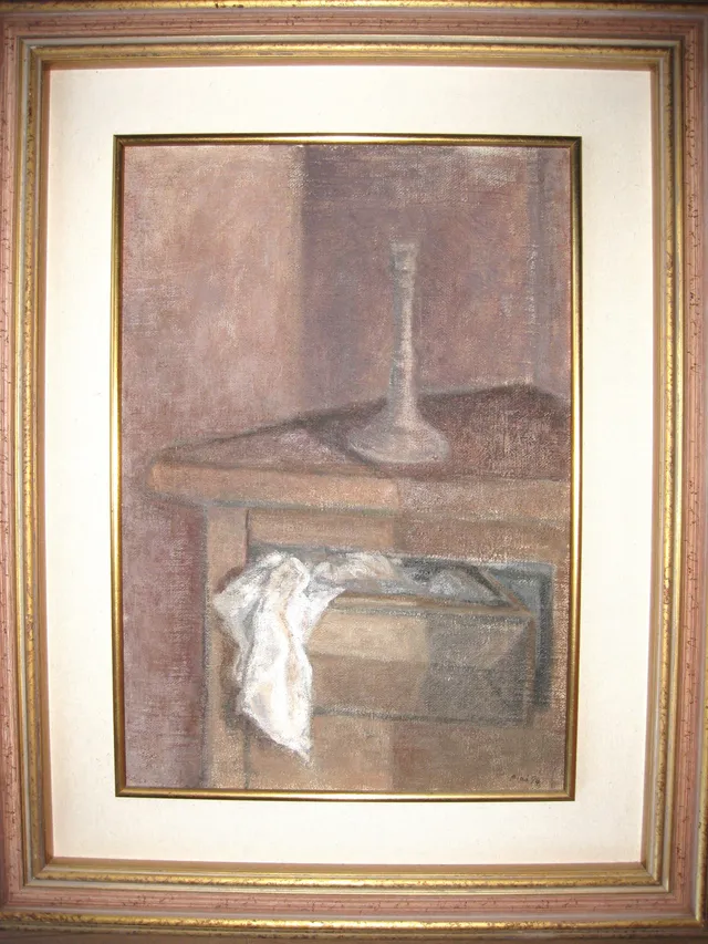Il cantonal — Olio su tela